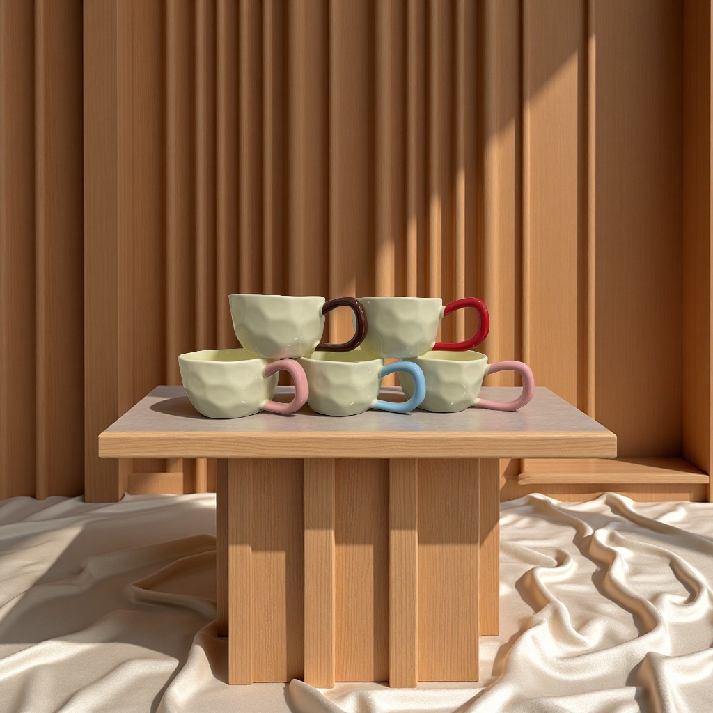 关键词：杯子

标题参考：

创意简约玻璃杯子家用水杯便携耐热茶杯办公随手杯大容量学生专用