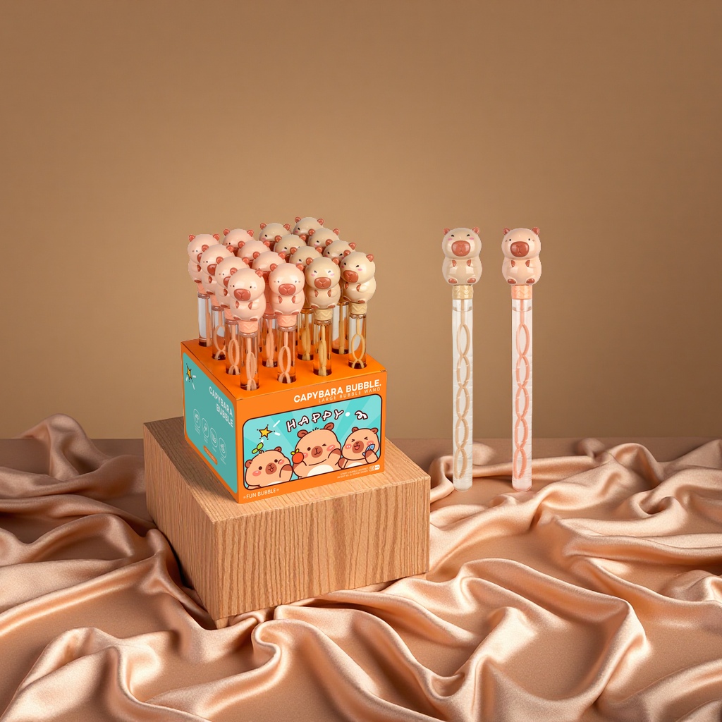 36公分卡皮巴拉造型卡通泡泡棒 儿童玩具趣味互动户外游戏玩具细节图