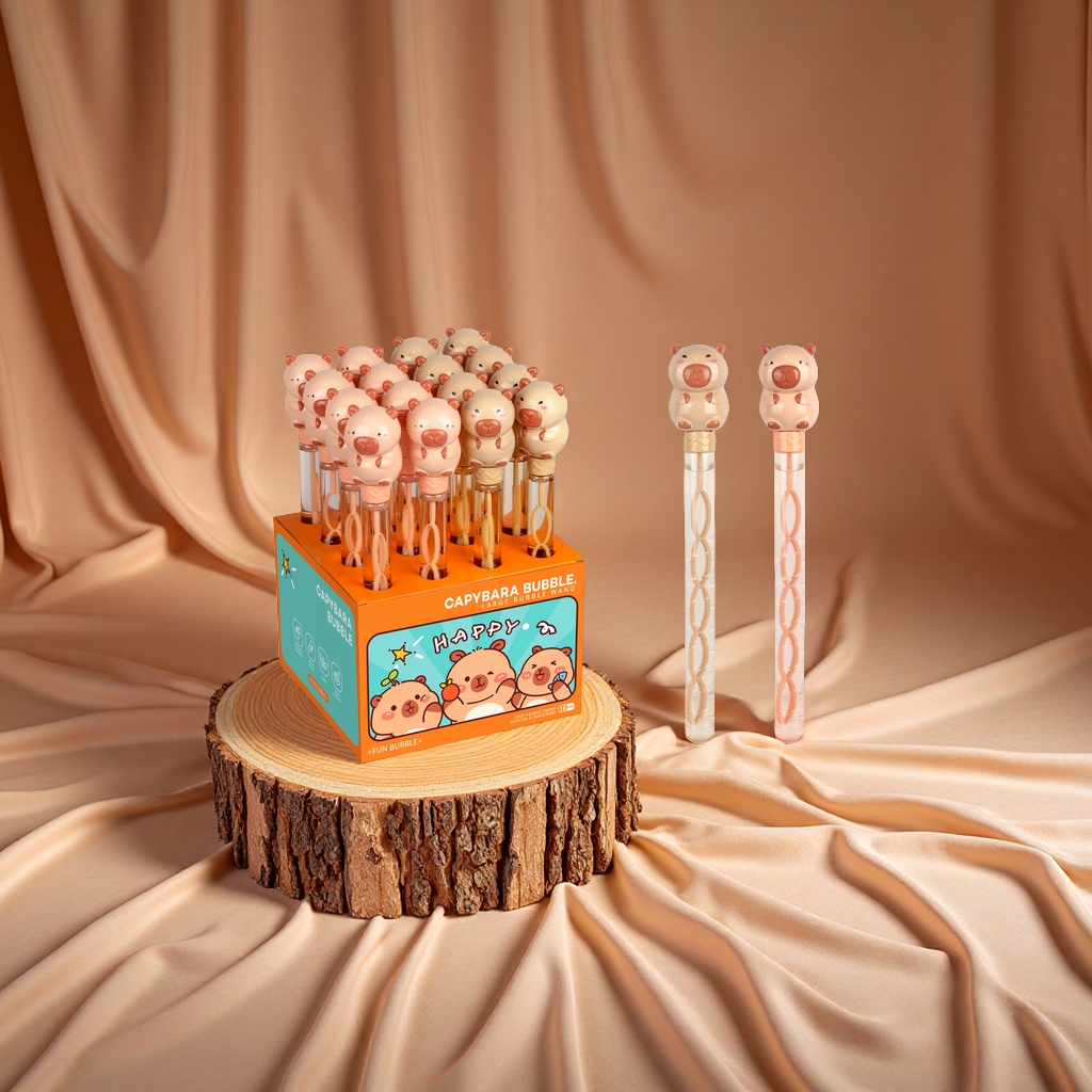 36公分卡皮巴拉造型卡通泡泡棒 儿童玩具趣味互动户外游戏玩具产品图