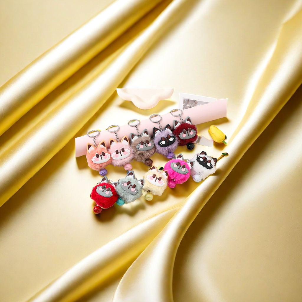 创意标题：  

简约时尚包包扣 钥匙扣 多功能耐用 精致设计便携装饰配件