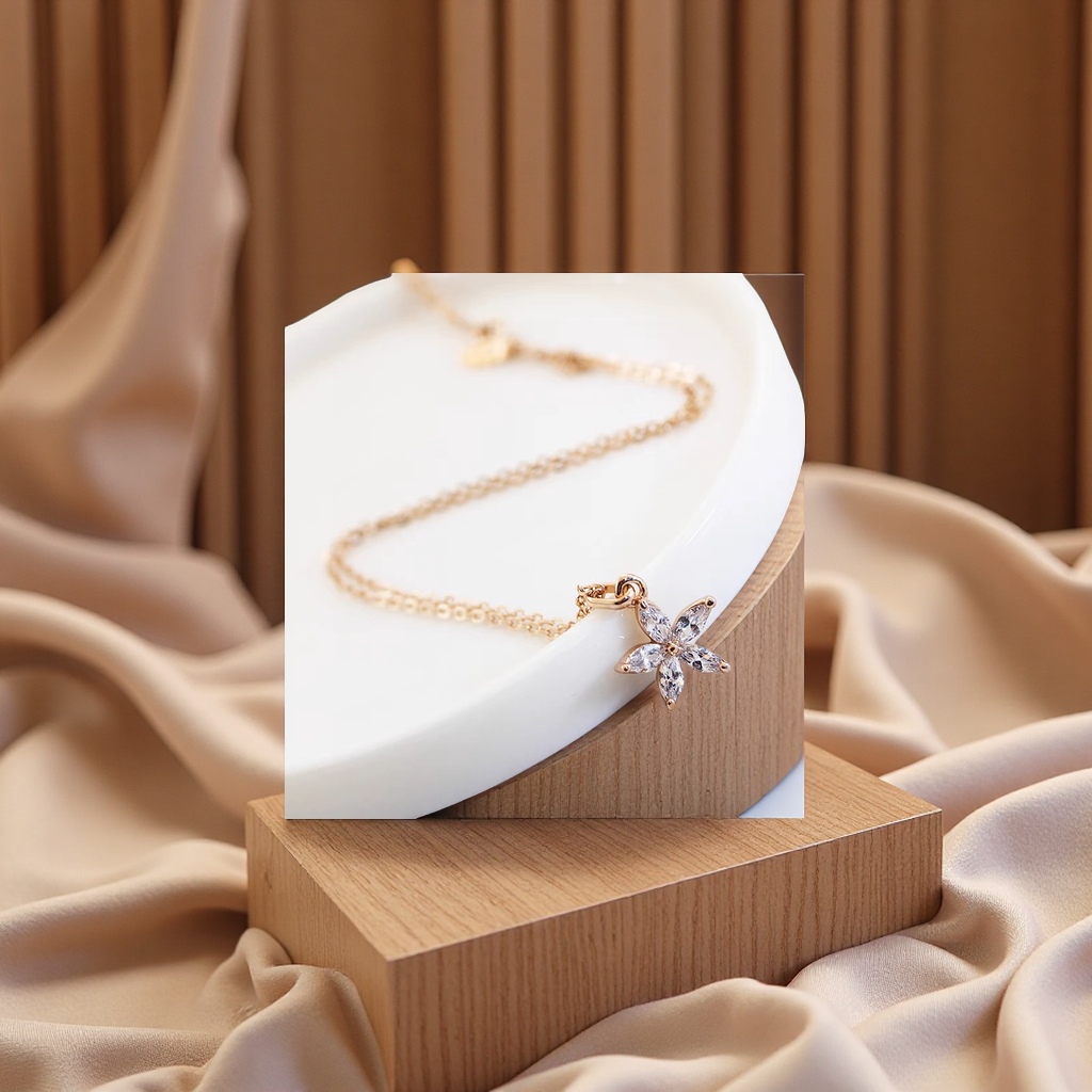 锆石项链简约设计百搭时尚饰品闪亮优雅锁骨链送礼佳选