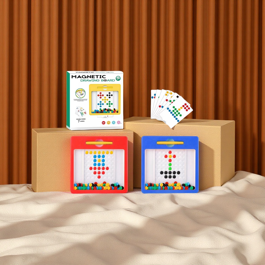 儿童磁性运笔玩具 DIY益智小棋子 五子棋早教启蒙智力开发亲子互动桌面游戏儿童玩具
