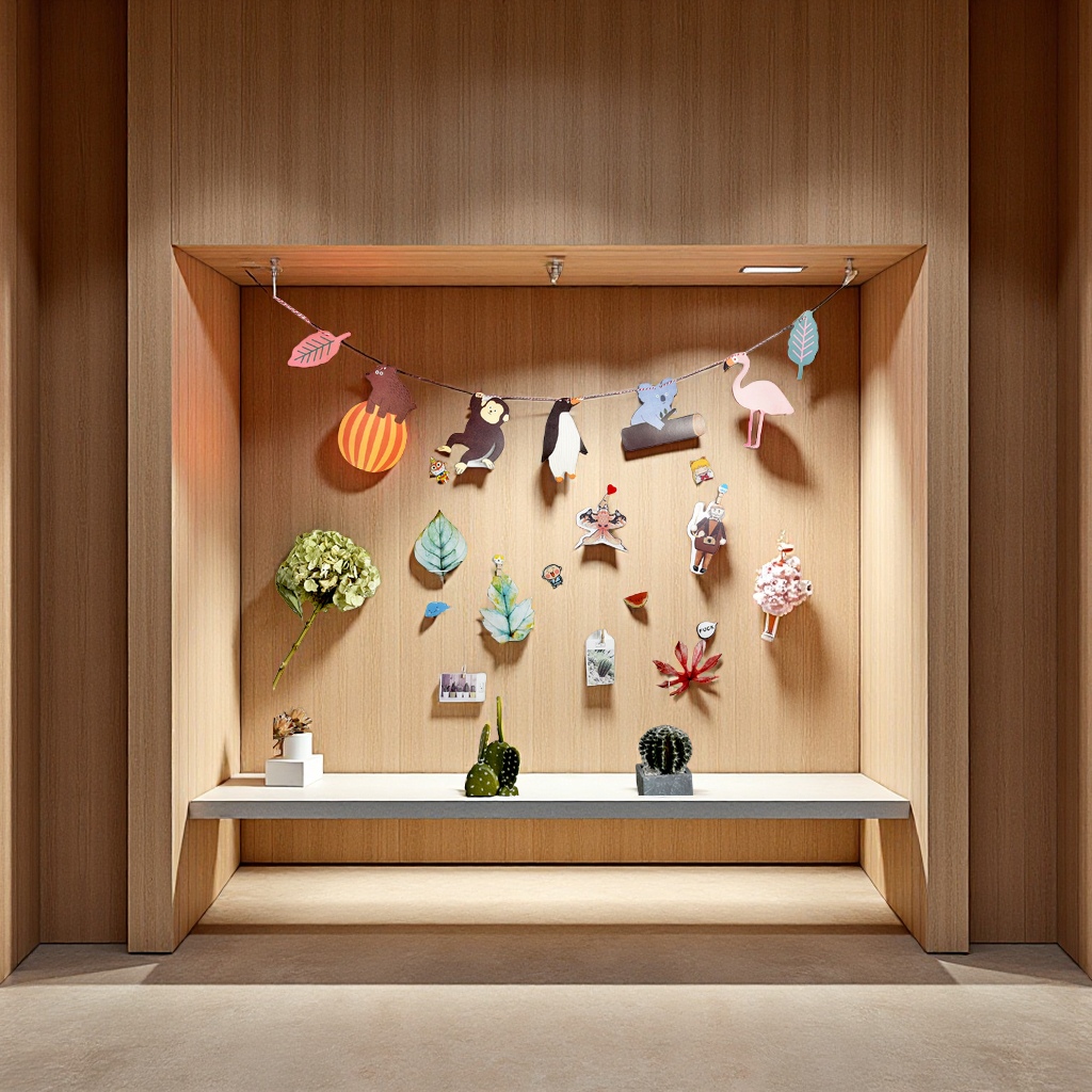 铁艺网格展示产品图