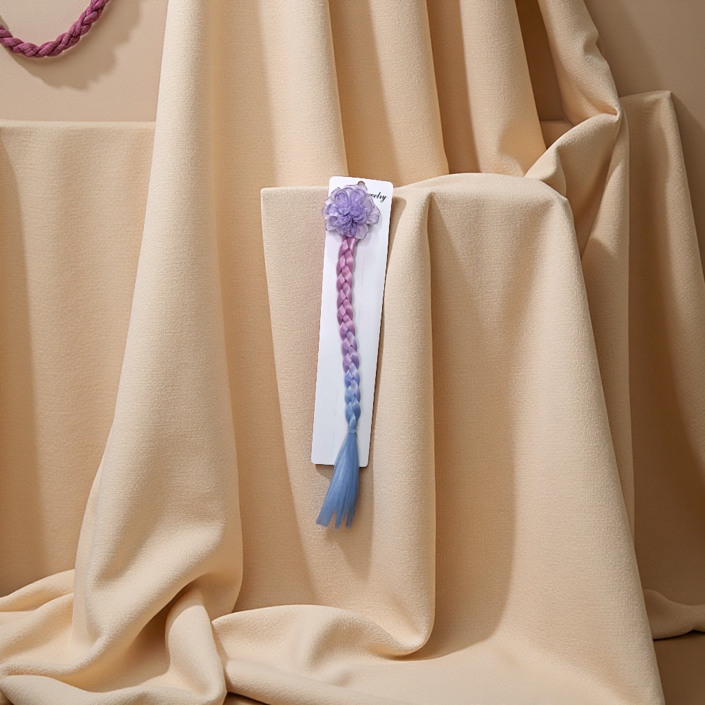 迷你碎发卡儿童发饰韩国风假发造型儿童饰品简约可爱款式