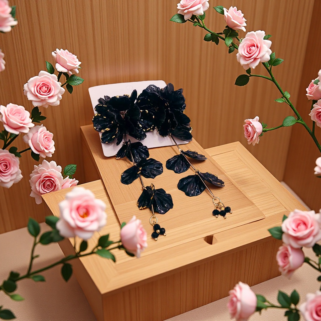 水晶饰品细节图