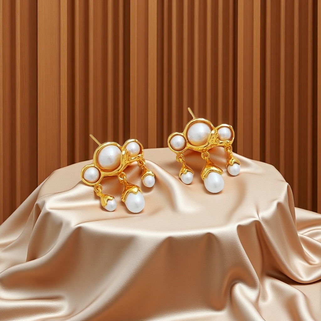 多款几何型图案耳饰 创意设计简约风格 个性百搭轻奢潮流饰品