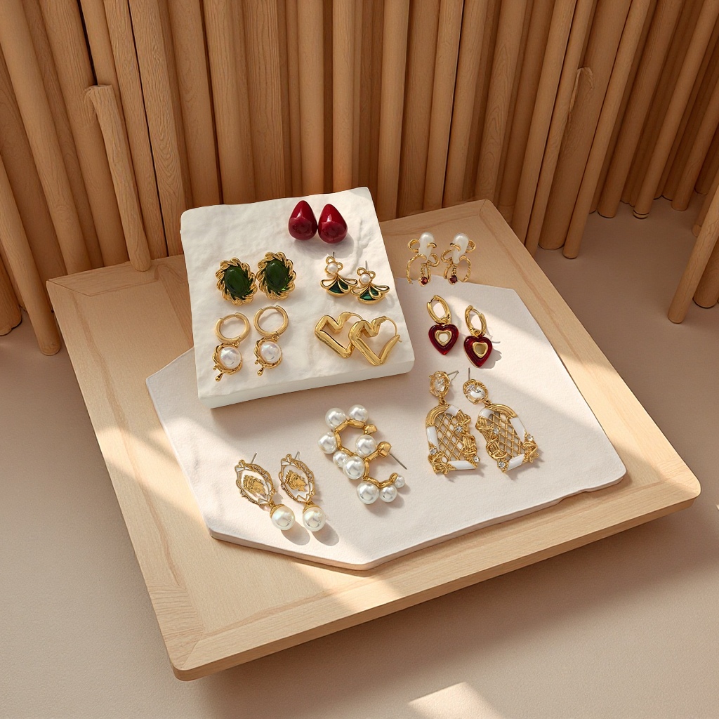 新款韩版时尚耳饰 多款设计潮流百搭简约气质女生饰品