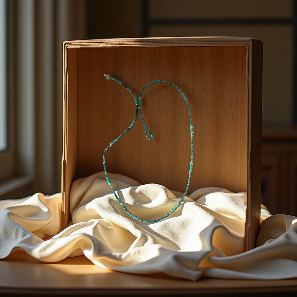 Luxury fashion accessory necklace 925 silver jewelry sand gold large necklace, trendy accessory, versatile design details Picture