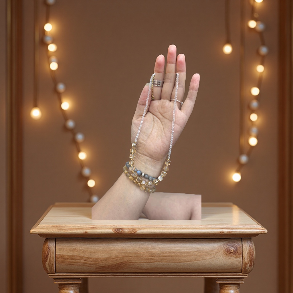 长款项链实物图