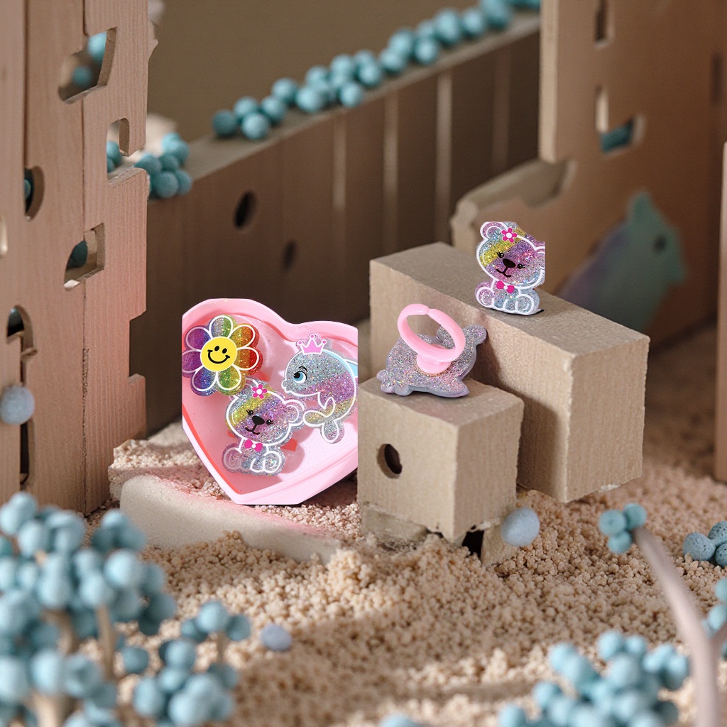 儿童手饰实物图