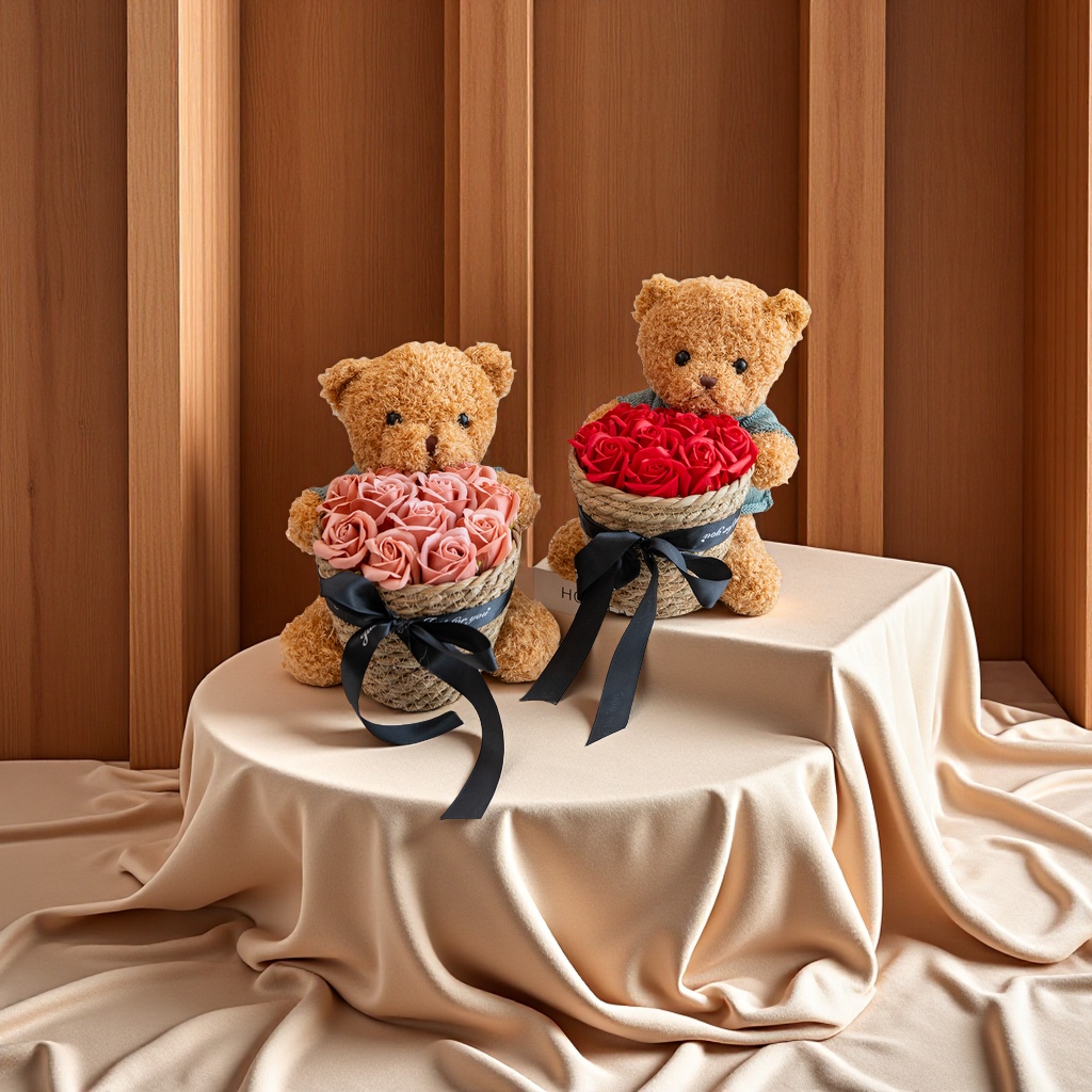 韩式清新手捧花 婚礼庆典用花 创意浪漫花束 送礼优选产品图