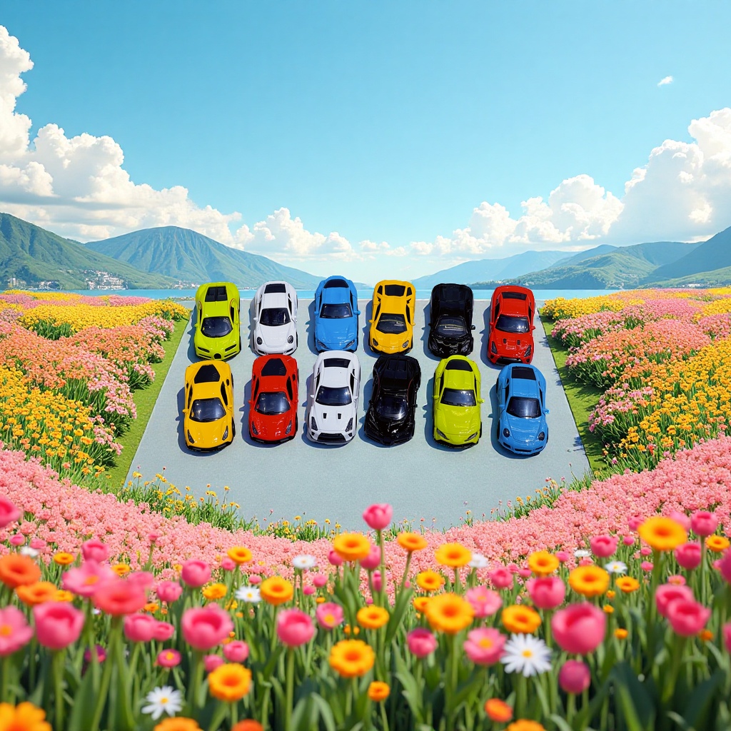 玩具汽车细节图