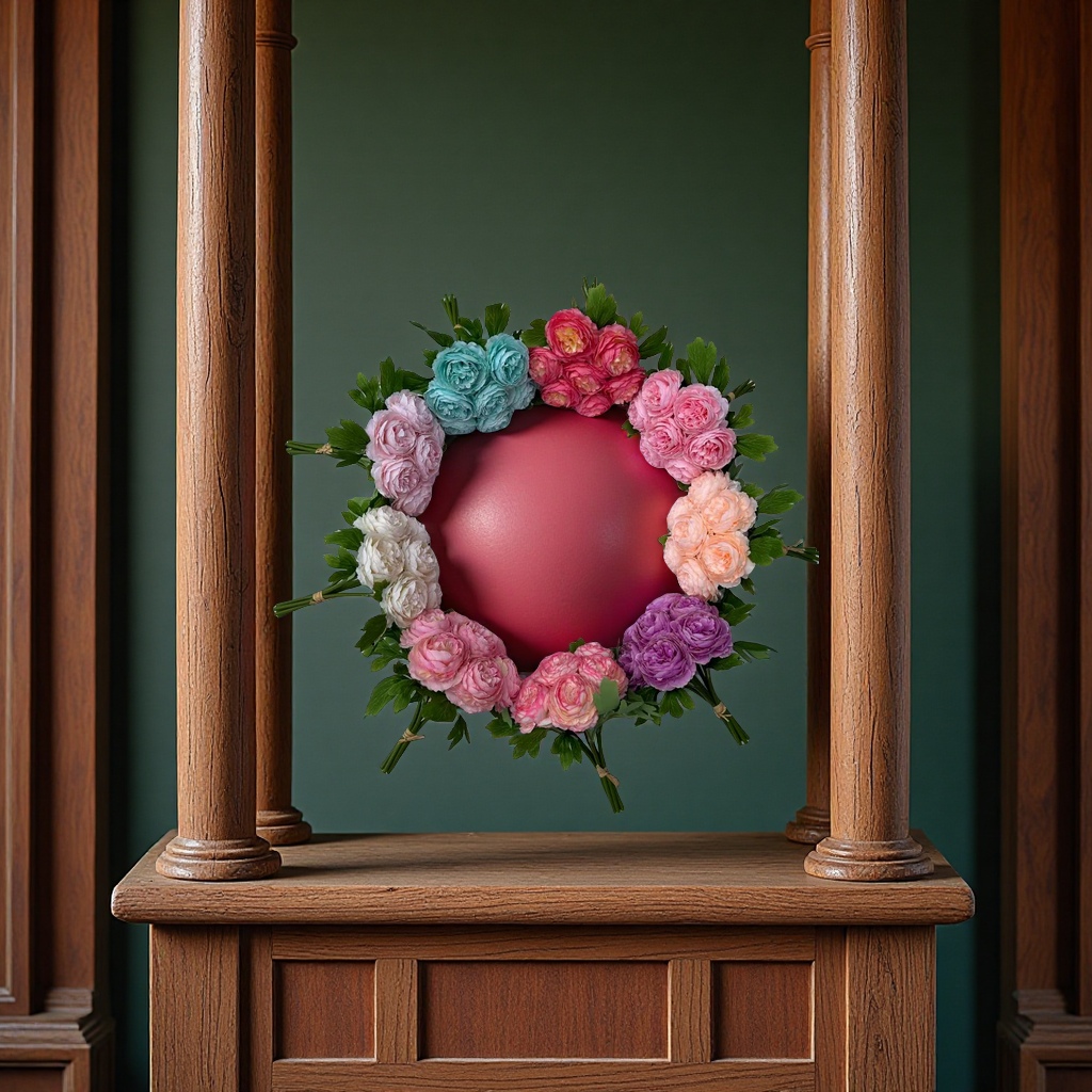 The 7-head tube peony flower is an ornamental plant for courtyard decoration, easy to maintain and blooms all year round