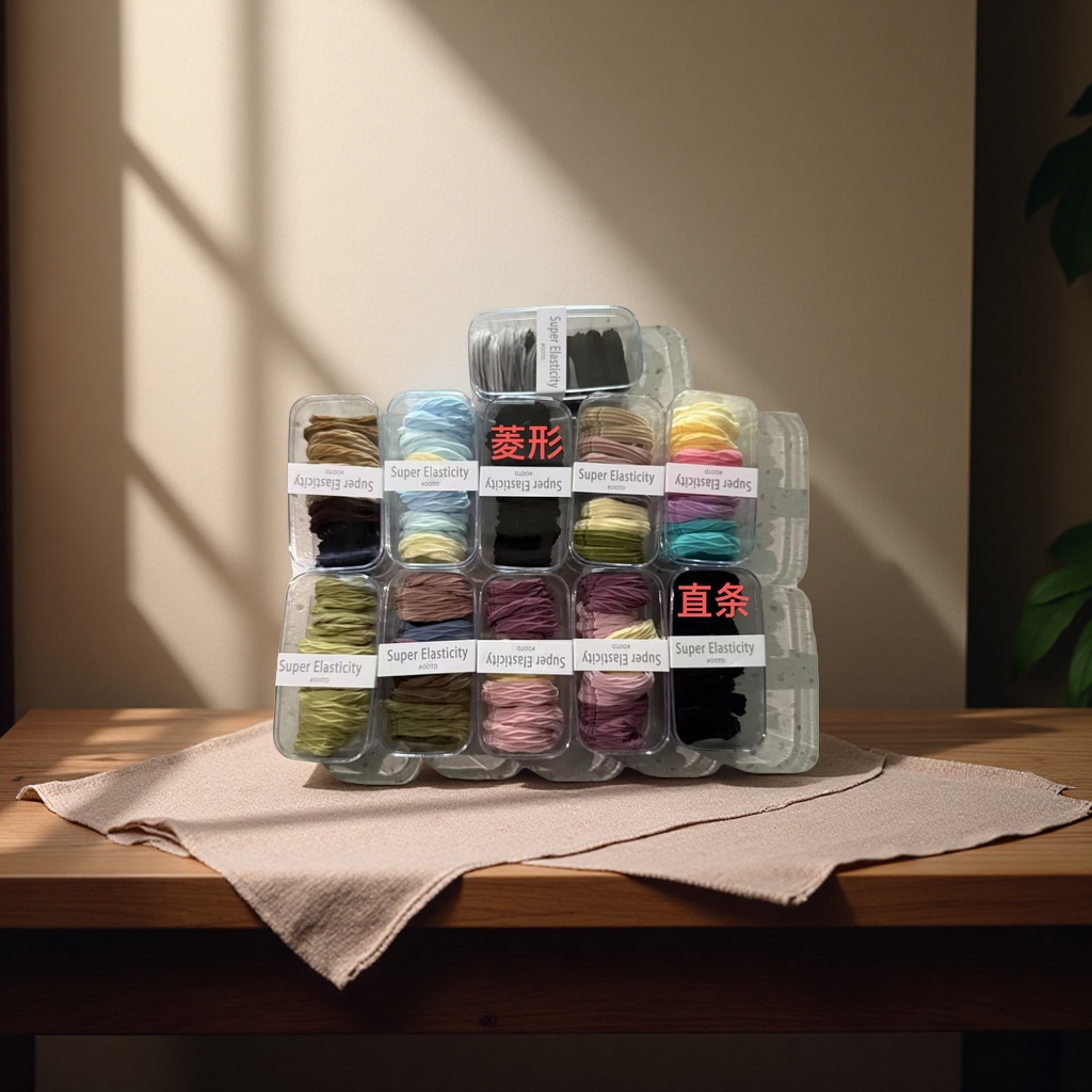 Wholesale of Manjusri Phantom Color Thread, hand-woven thread with multiple colors to choose from, DIY jewelry making materials Specification image