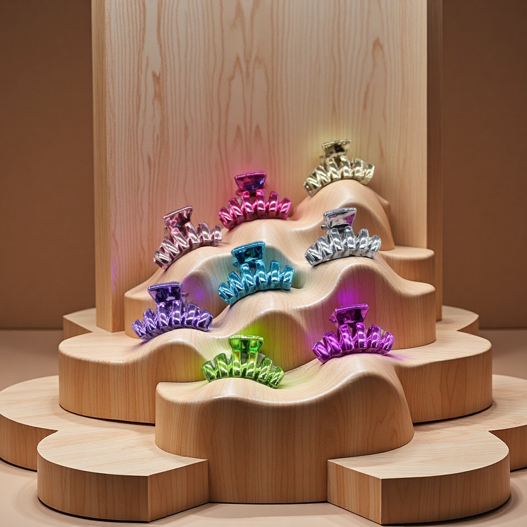 韩式简约风小爪夹 女士发饰抓夹 轻便耐用百搭款细节图