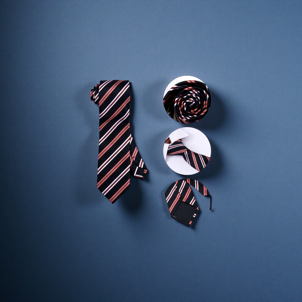 领带/提花领带/男士配件/领带领结/领带学生短款学院风细节图