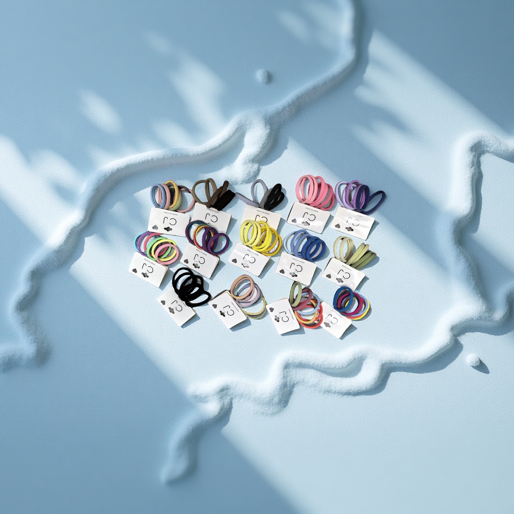 Korean-style simple and elegant hair accessories, versatile and sweet accessories, ladies' headwear, hair clips and hair bands, trendy styles Application Scenario