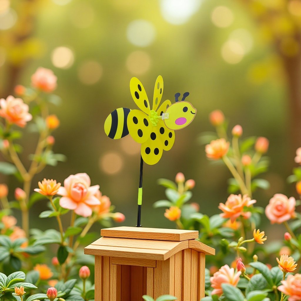 Children's wrist elastic ball windmill, small windmill toy, wrist ball, fun sports and educational children's toy Specification image