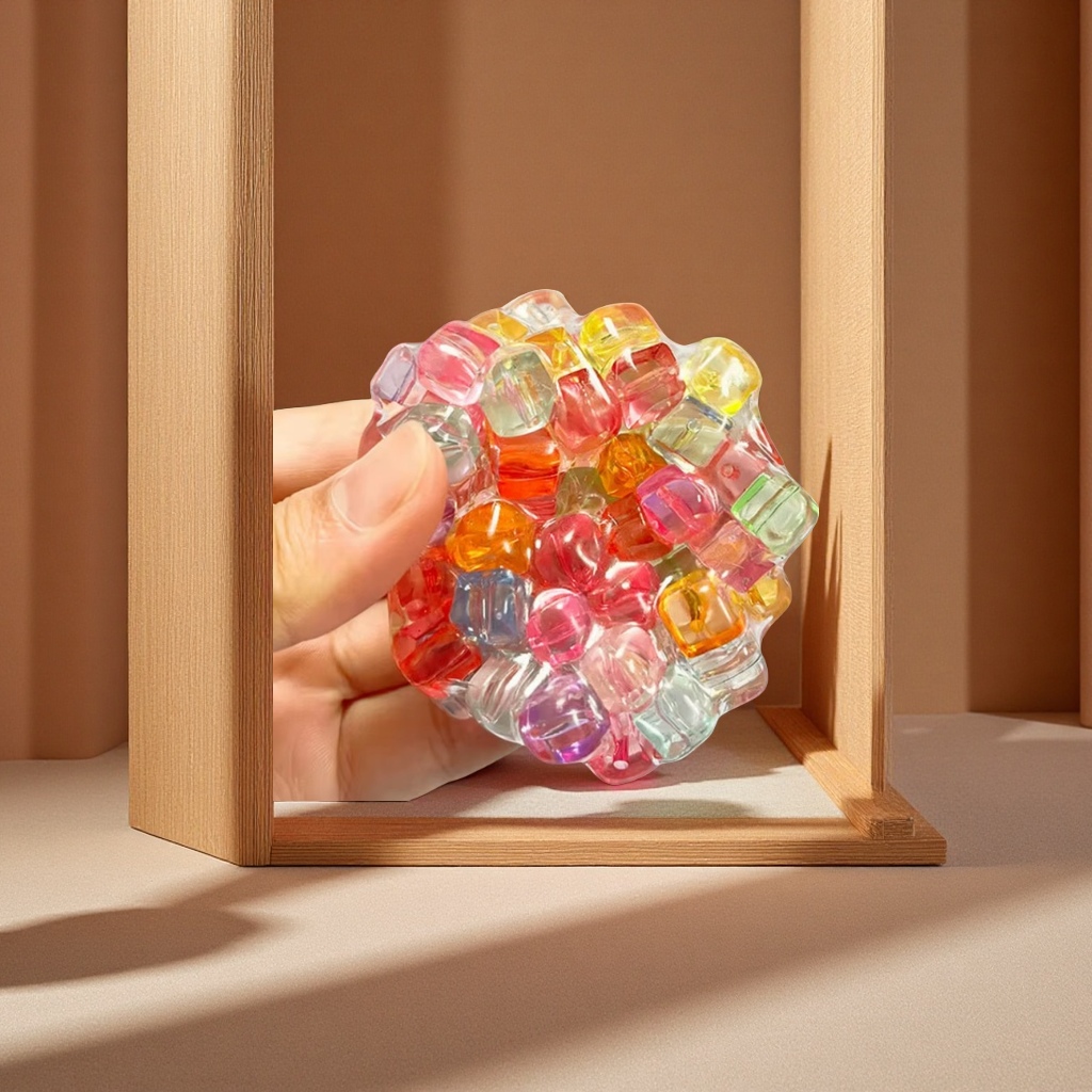 儿童益智玩具吵吵球 趣味互动早教启蒙安全材质亲子游戏产品图