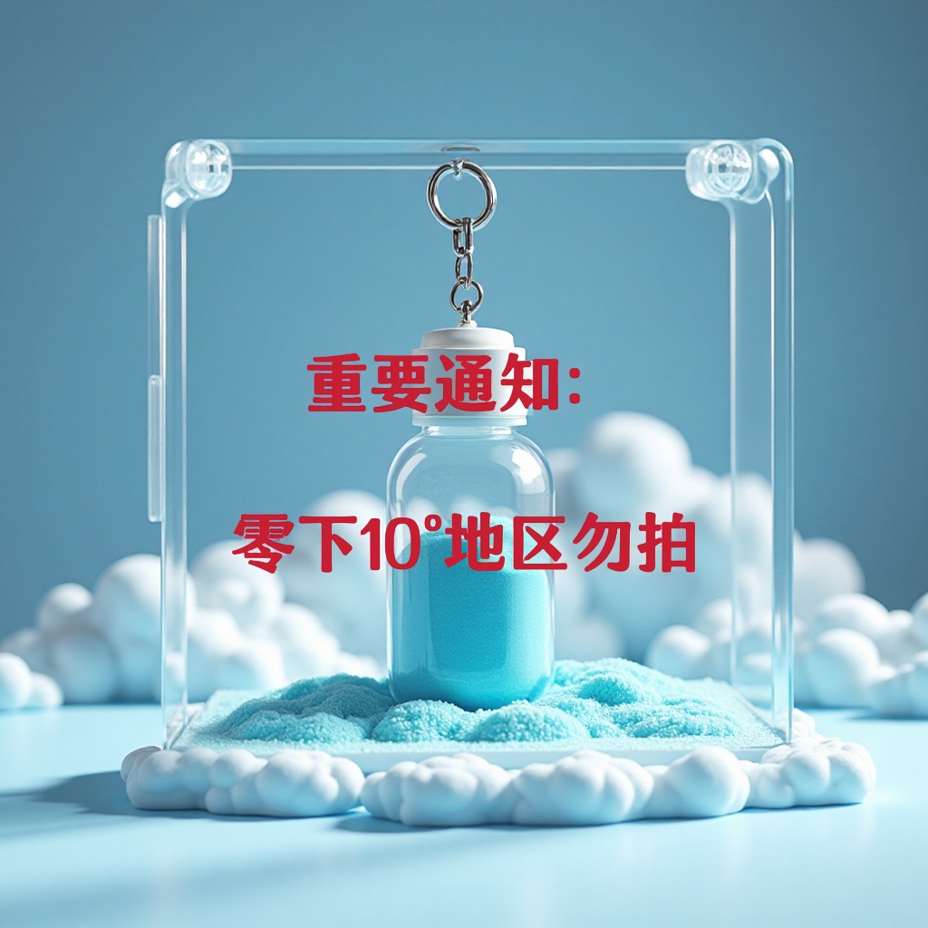 Creative acrylic oil-impregnated sand bottle, blue cartoon keychain, perfume, car accessories, desktop ornaments and ornaments details Picture