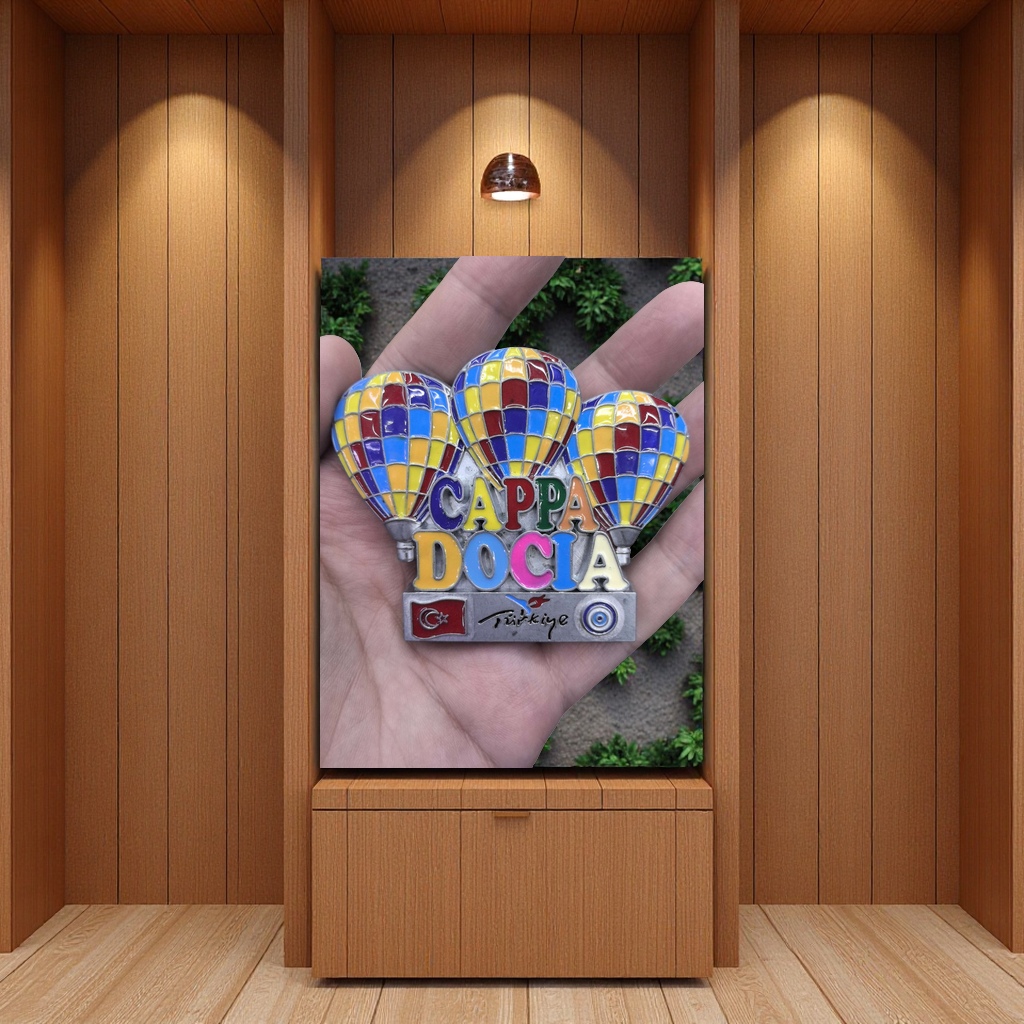 文创亚克力流沙冰箱贴 马来西亚食玩创意装饰冰箱贴冰箱贴热气球土耳其爆款磁吸式厨房纪念品伴手礼可爱冰箱装饰网红冰箱贴明星同