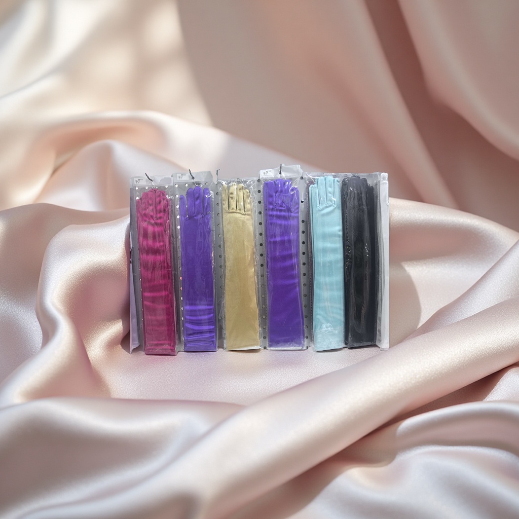 婚庆手套实物图