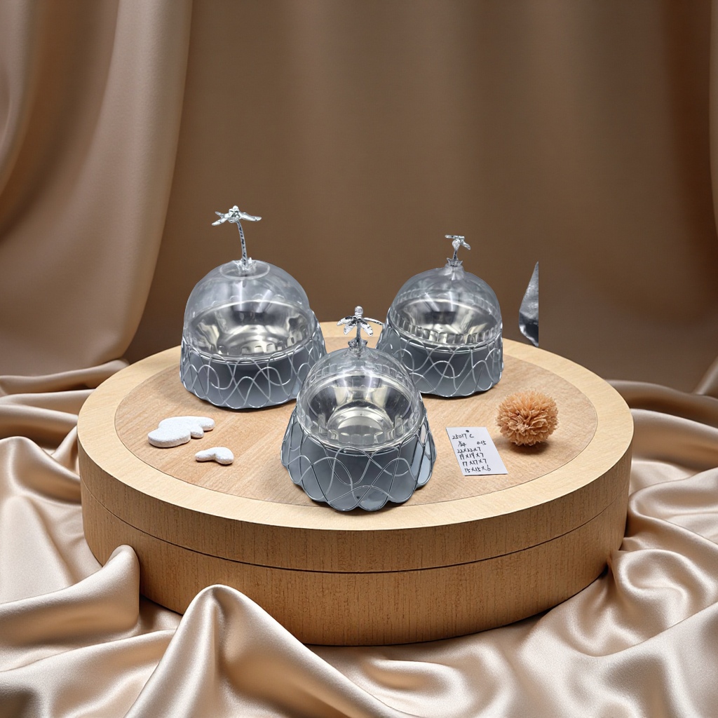Cross-border Amazon new products: ironwork hollowed-out LED wind lamps, candlesticks, home handicrafts, decorative items, kitchenware, fruit plates, and decorations Item Picture