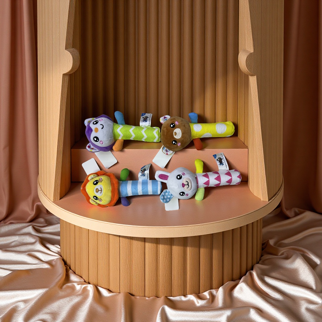 婴儿童创意卡通棒棒叫趣味造型益智玩具安全材质多款可选