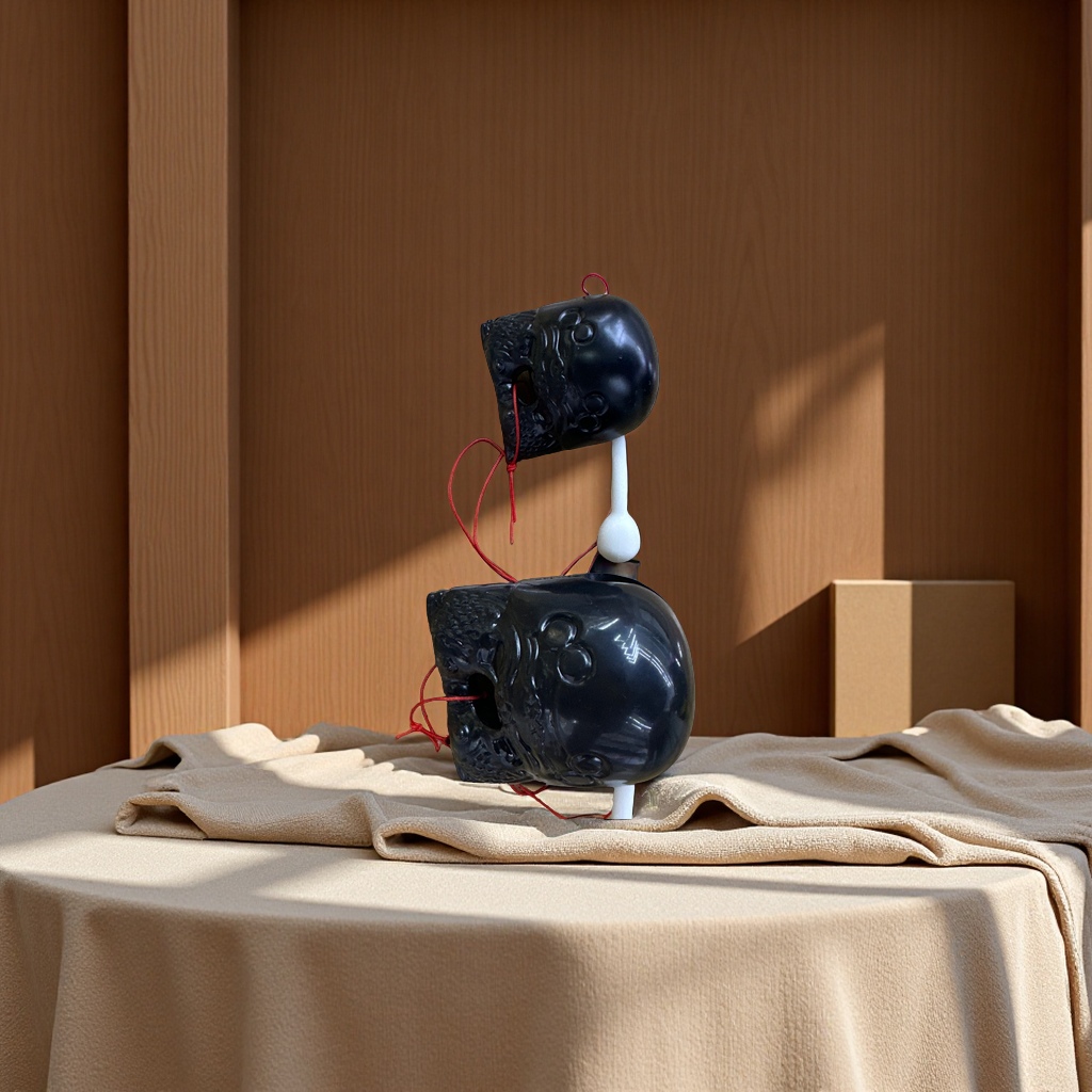 创意解压玩具 木鱼造型小木鱼 趣味手感玩具 助眠减压舒缓情绪