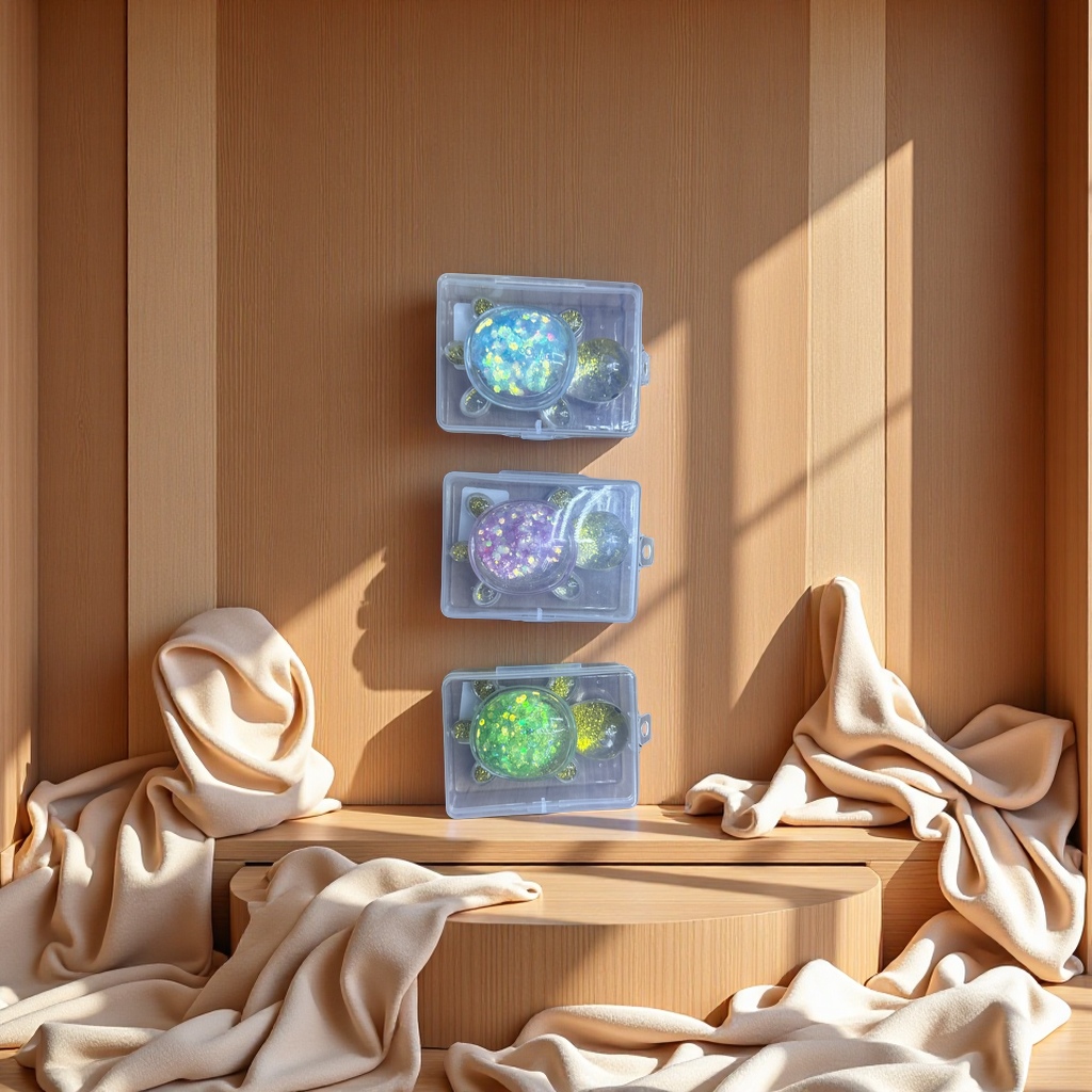 梦幻流沙小乌龟网红爆款创意摆件颜色多样支持定制礼品白底实物图