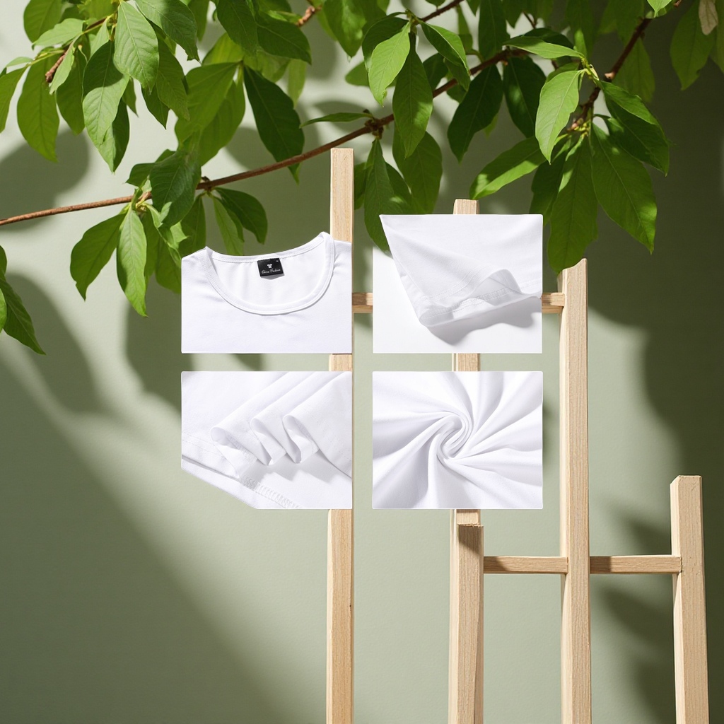 200g Modal round-neck men's short-sleeved T-shirt summer export clothing Southeast Asia cross-border wholesale top e-commerce Application Scenario