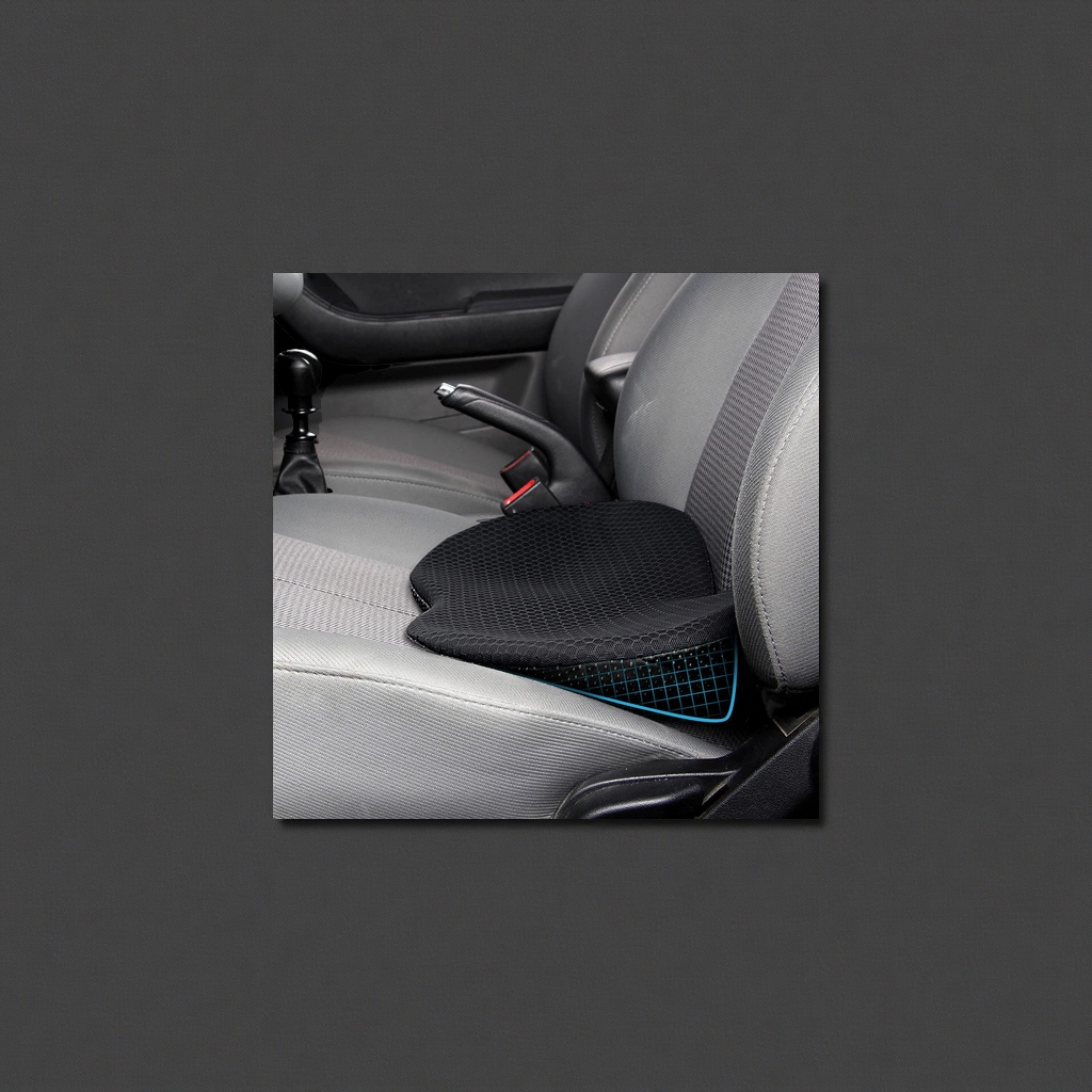 汽车小坐垫座垫四季通用记忆枕高车垫腰靠夏季凉气双用屁股垫小腰垫