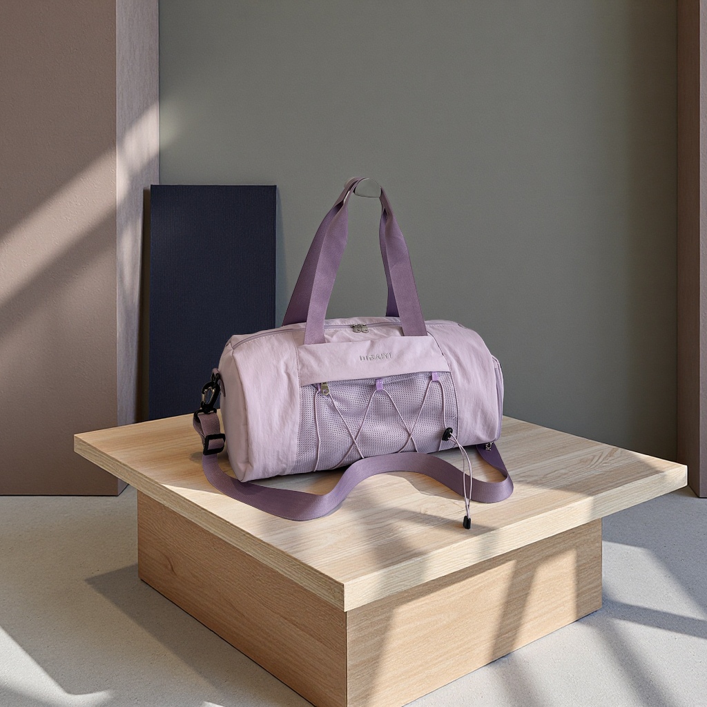 新款干湿分离游泳健身包大容量短途旅行行李包瑜伽斜挎包游玩出行旅行箱