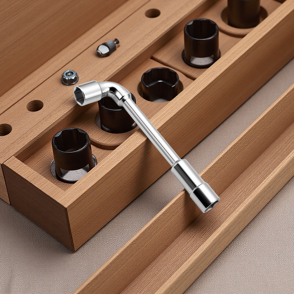 12＃内六角扳手/水龙头内六角扳手/扳手修车工具/梅花内六角扳手/万克宝白底实物图