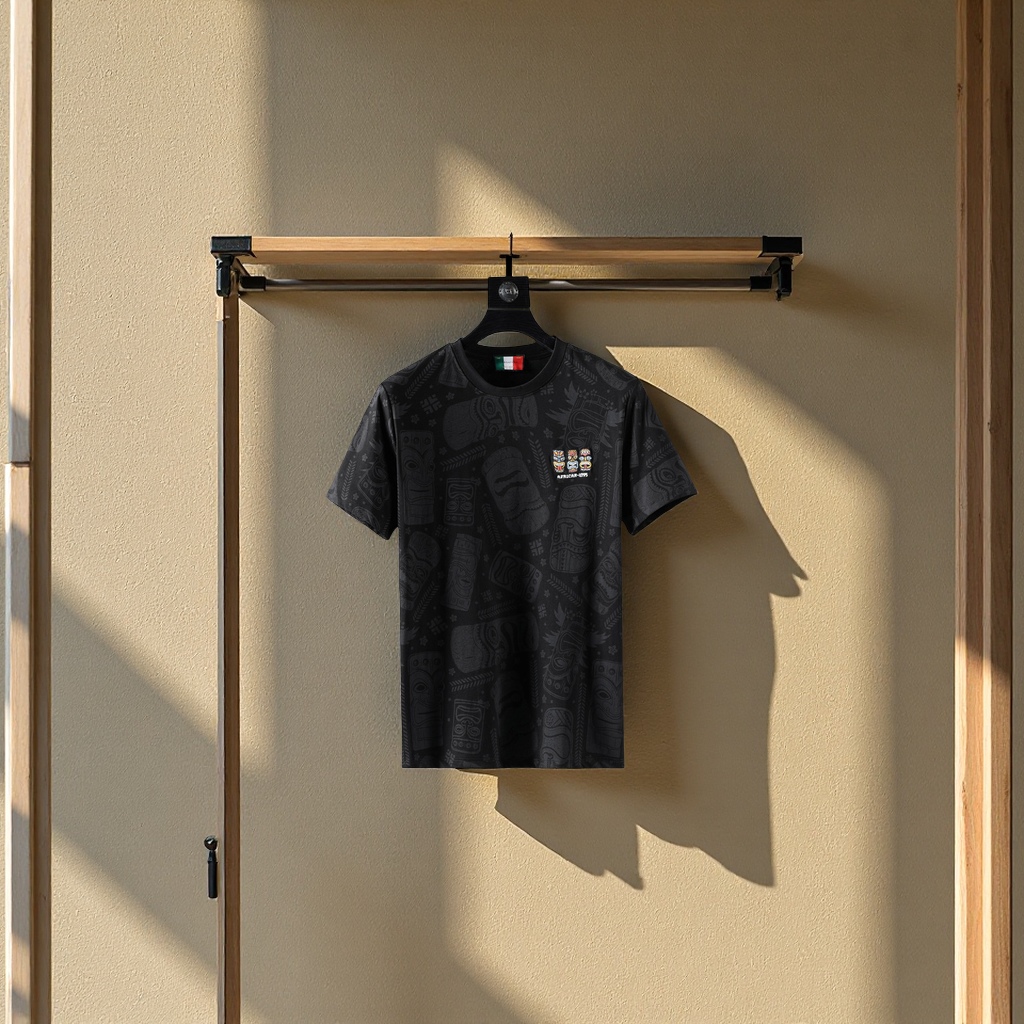 Verano bordado manga corta hombre camiseta versión coreana tendencia moda personalidad estampado mercerizado algodón media manga hombre top maré details Picture