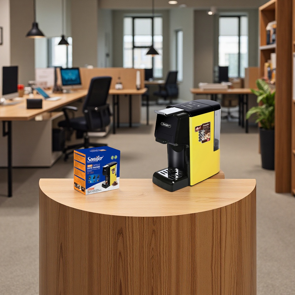 Sonifer home capsule coffee machine SF-3601 Office portable coffee machine coffeemaker Small intelligent brewing machine details Picture