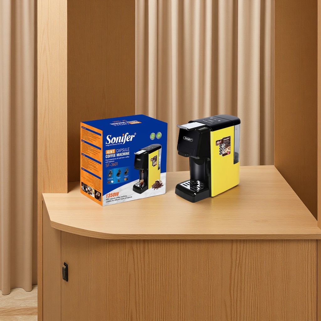 Sonifer home capsule coffee machine SF-3601 Office portable coffee machine coffeemaker Small intelligent brewing machine Item Picture