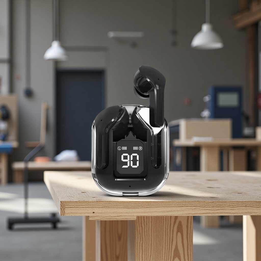 Cross-border bestseller source factory transparent first-generation wireless earphones Ari31 digital display HK3 gaming earphones wholesale with various styles and excellent sound quality Application Scenario