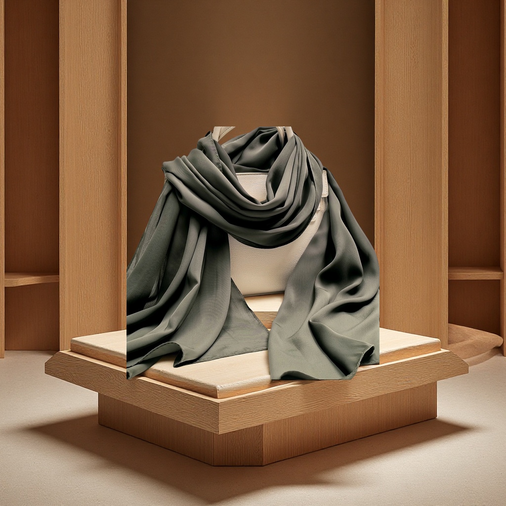 时尚暖绒围巾秋冬保暖加厚韩版百搭女士围巾披肩长款冬季必备