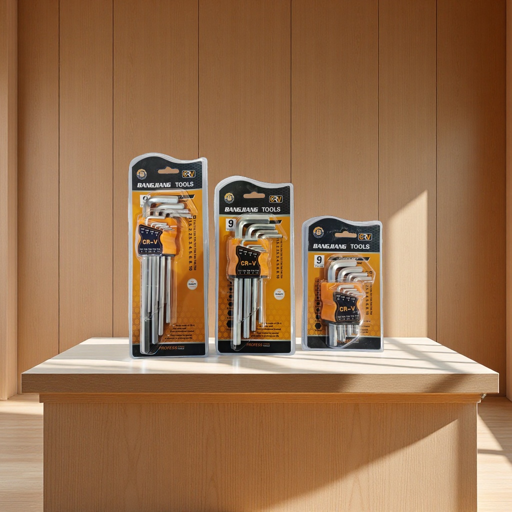 内六角扳手工具套装多尺寸便携维修家用专业五金工具耐用坚固