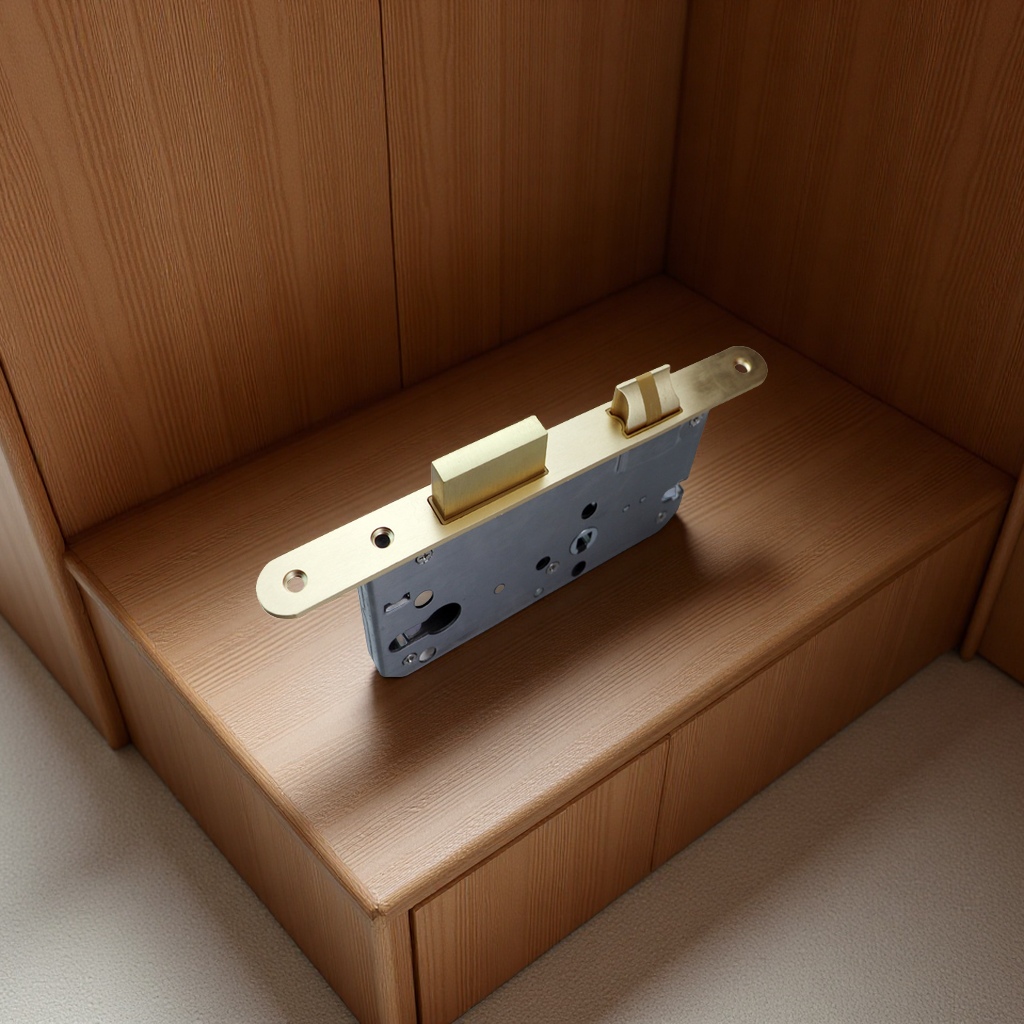 欧标大葫芦室内门锁体7255静音机械门锁配件批发锁具配件