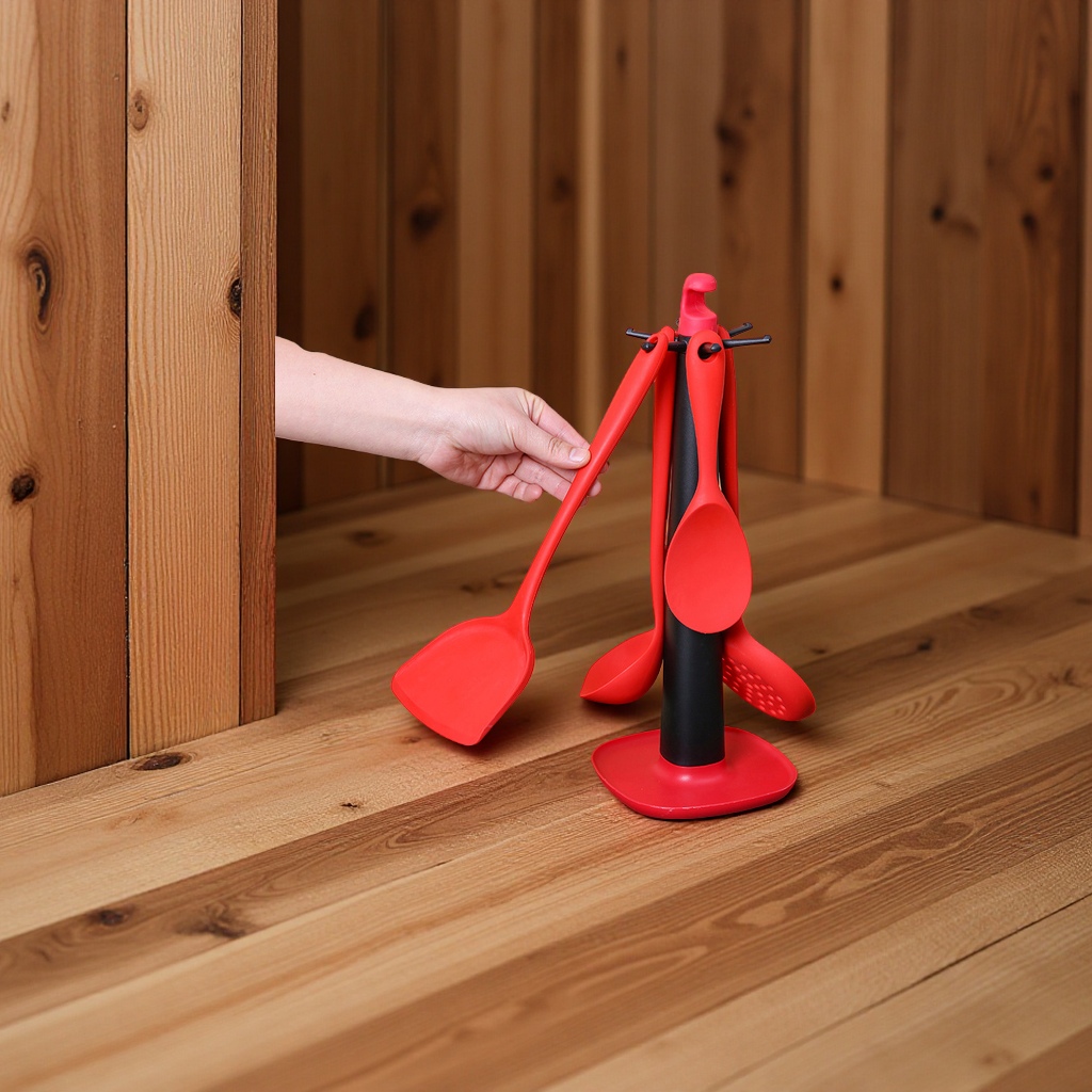 食品级耐高温硅胶锅铲七件套不粘锅专用烹饪汤勺饭铲漏勺多功能厨具