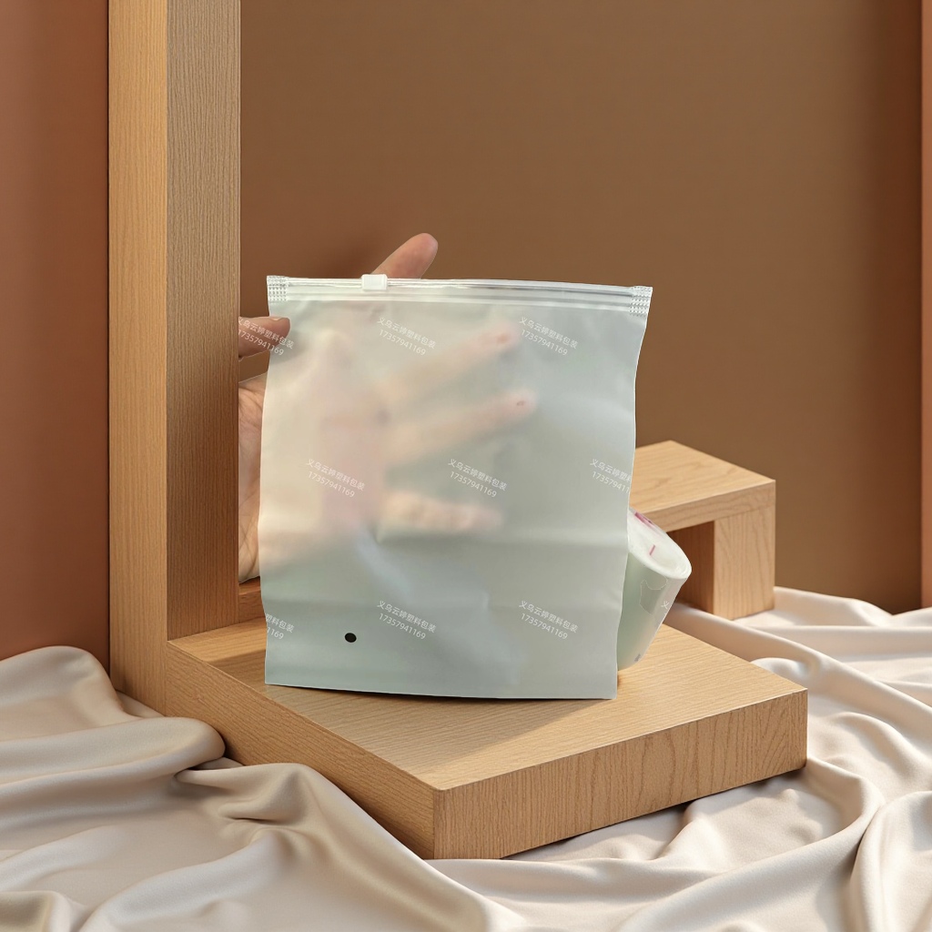 磨砂拉链袋多功能收纳袋整理袋便携袋防水袋旅行袋60g