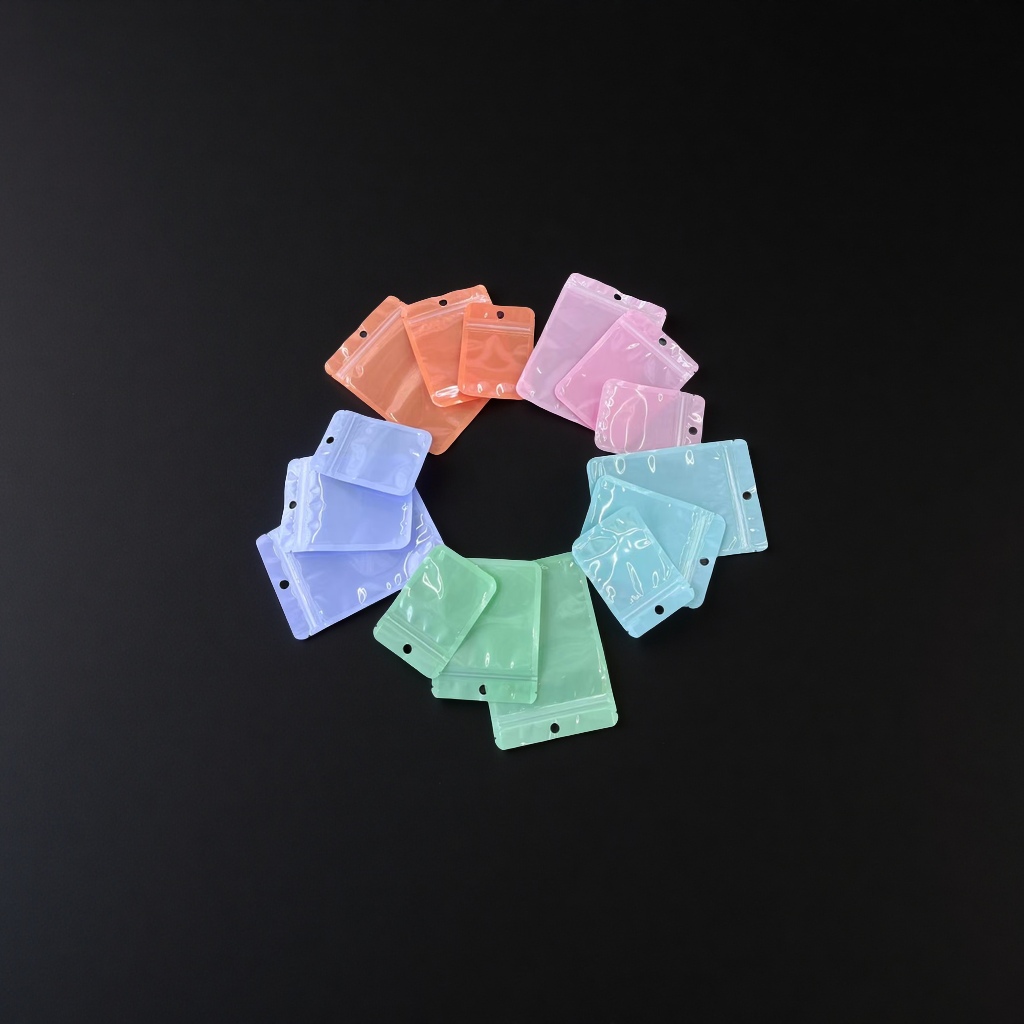 彩色马卡龙袋手提糖果包装创意甜品包装袋多色可选便携零食袋