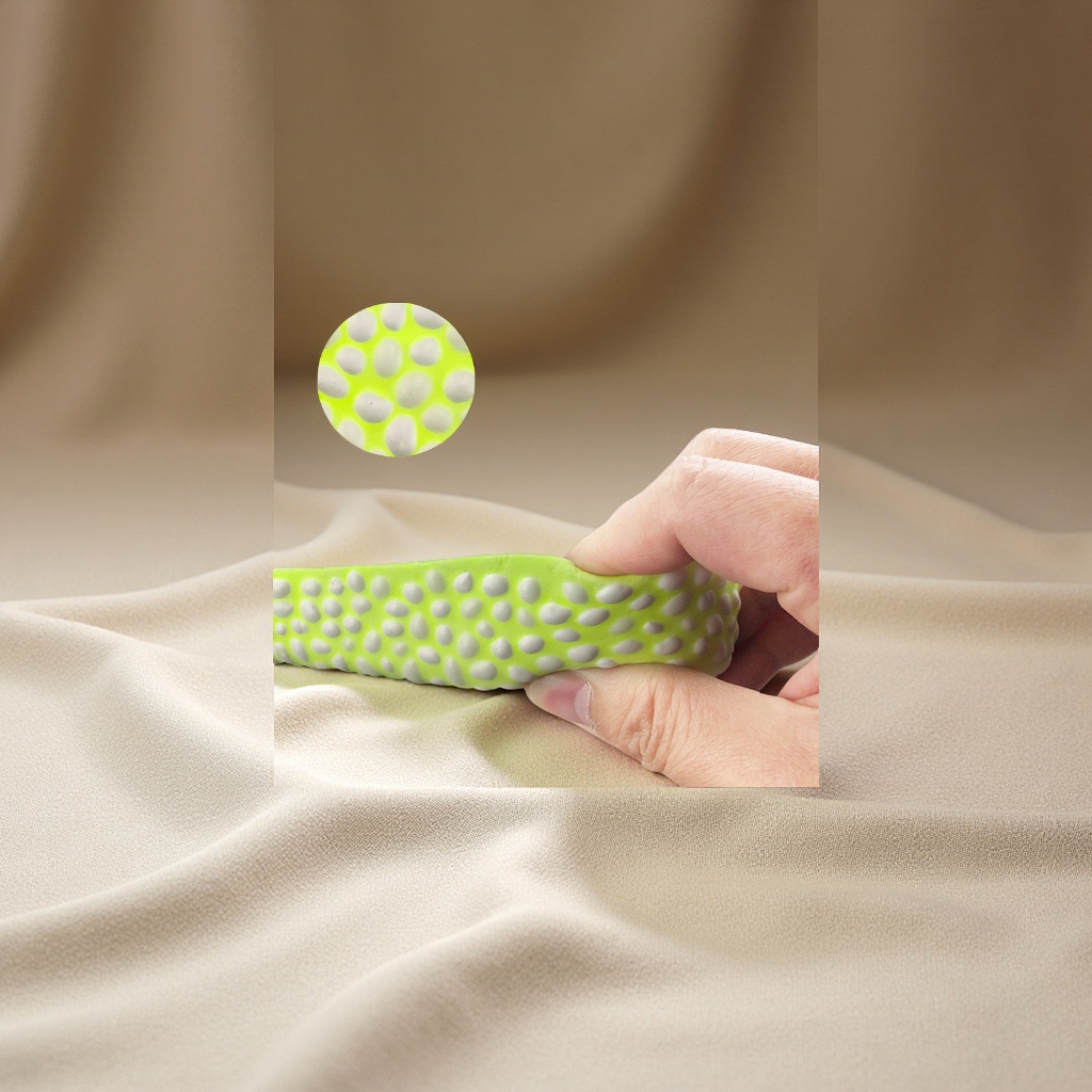 boost Popcorn Silicone Invisible E-TPU high-elasticity insoles, height-increasing pads, Martin snow boots inner height-increasing full pads in stock wholesale details Picture