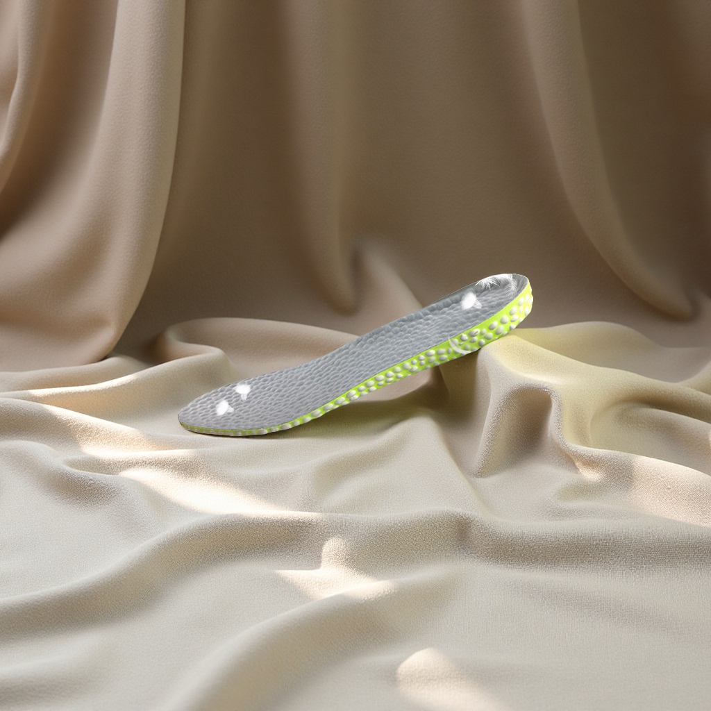 boost Popcorn Silicone Invisible E-TPU high-elasticity insoles, height-increasing pads, Martin snow boots inner height-increasing full pads in stock wholesale Specification image