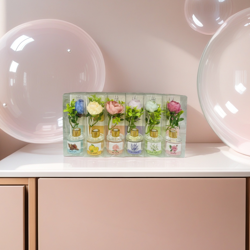 藤条香薰无烟香氛持久室内香薰精油自然清新香气家用香薰棒