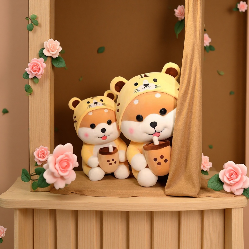 毛绒玩具/玩偶/拉布布/拉布布娃娃/卡皮巴拉产品图