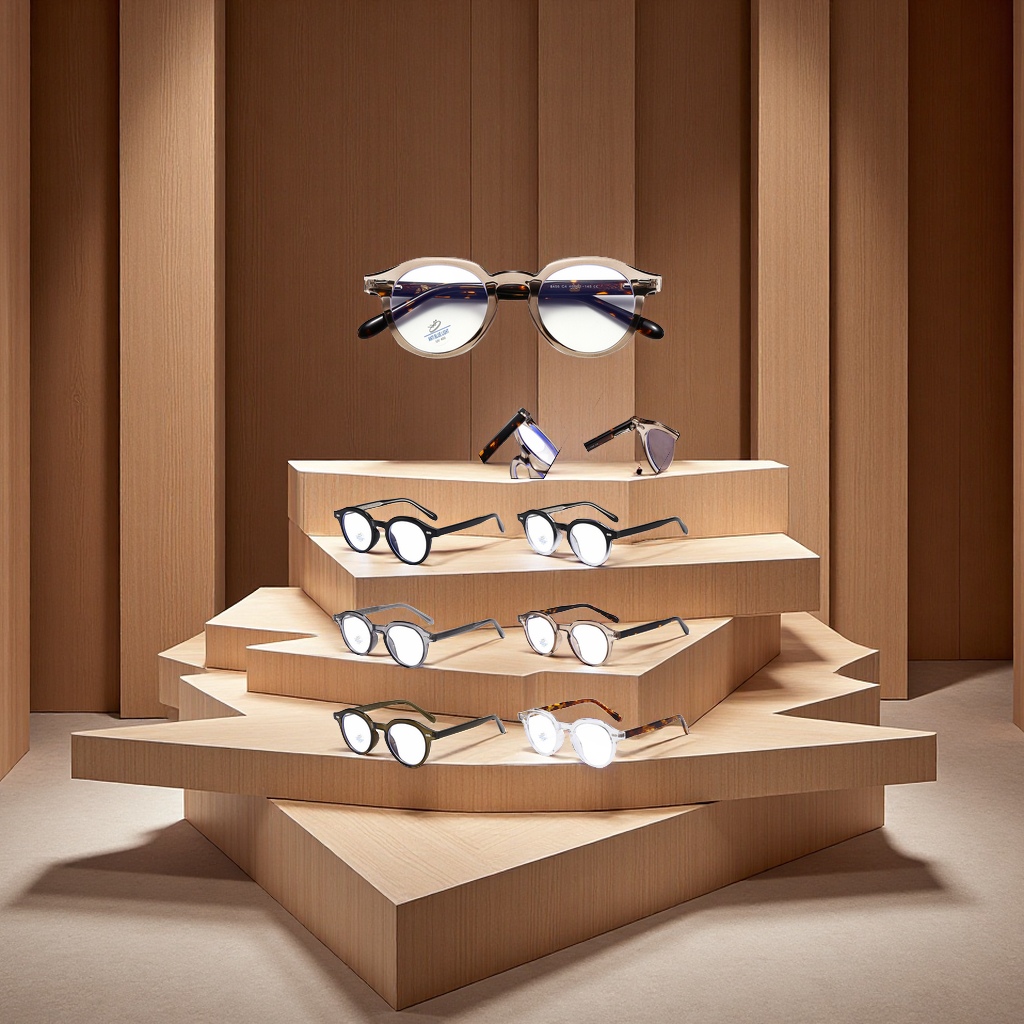 High-definition anti-blue light glasses for men and women with myopia, fashionable, trendy, light and comfortable eyewear accessories for both men and women