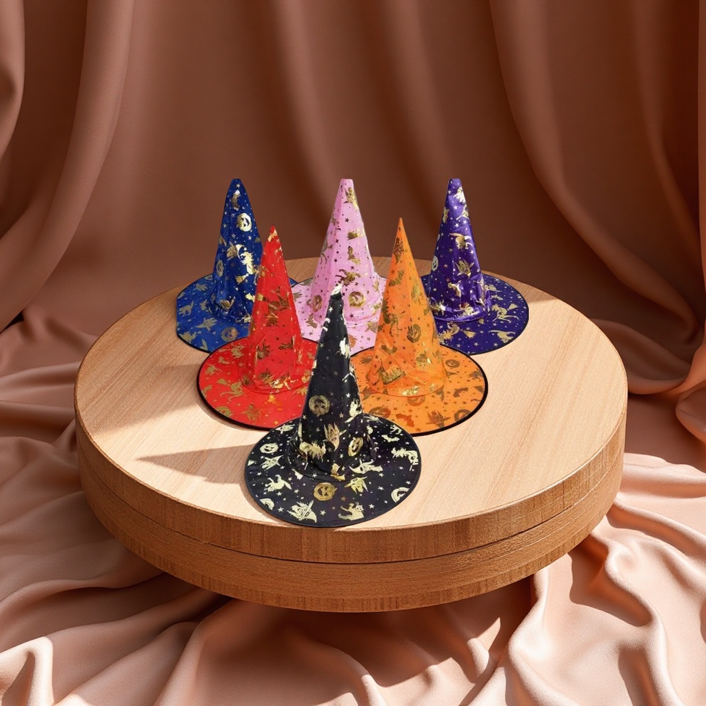 万圣节帽子恐怖恶魔鬼怪南瓜卡通儿童成人派对装扮头饰万圣节用品